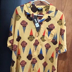 Ice Cream Mellow Yellow S/S Woven Shirt